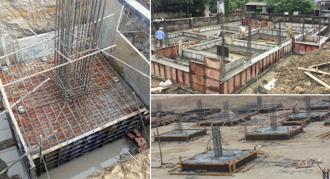 Types Of Foundations In Building Construction What Is Foundation In