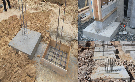 Concrete Footing | Concrete Footings in Construction | Reinforced