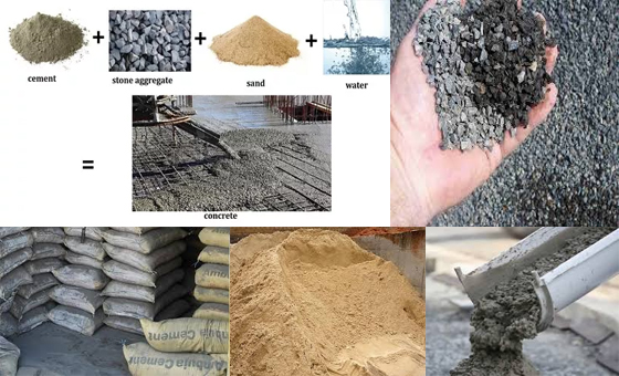 concrete building material for modern construction