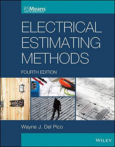 Wayne J. Del Pico has written an exclusive book alias Electrical Estimating Methods (RSMeans) 4th edition.