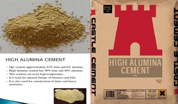 Benefits of High Alumina Cement