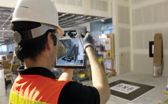 How to use augmented reality technology for construction