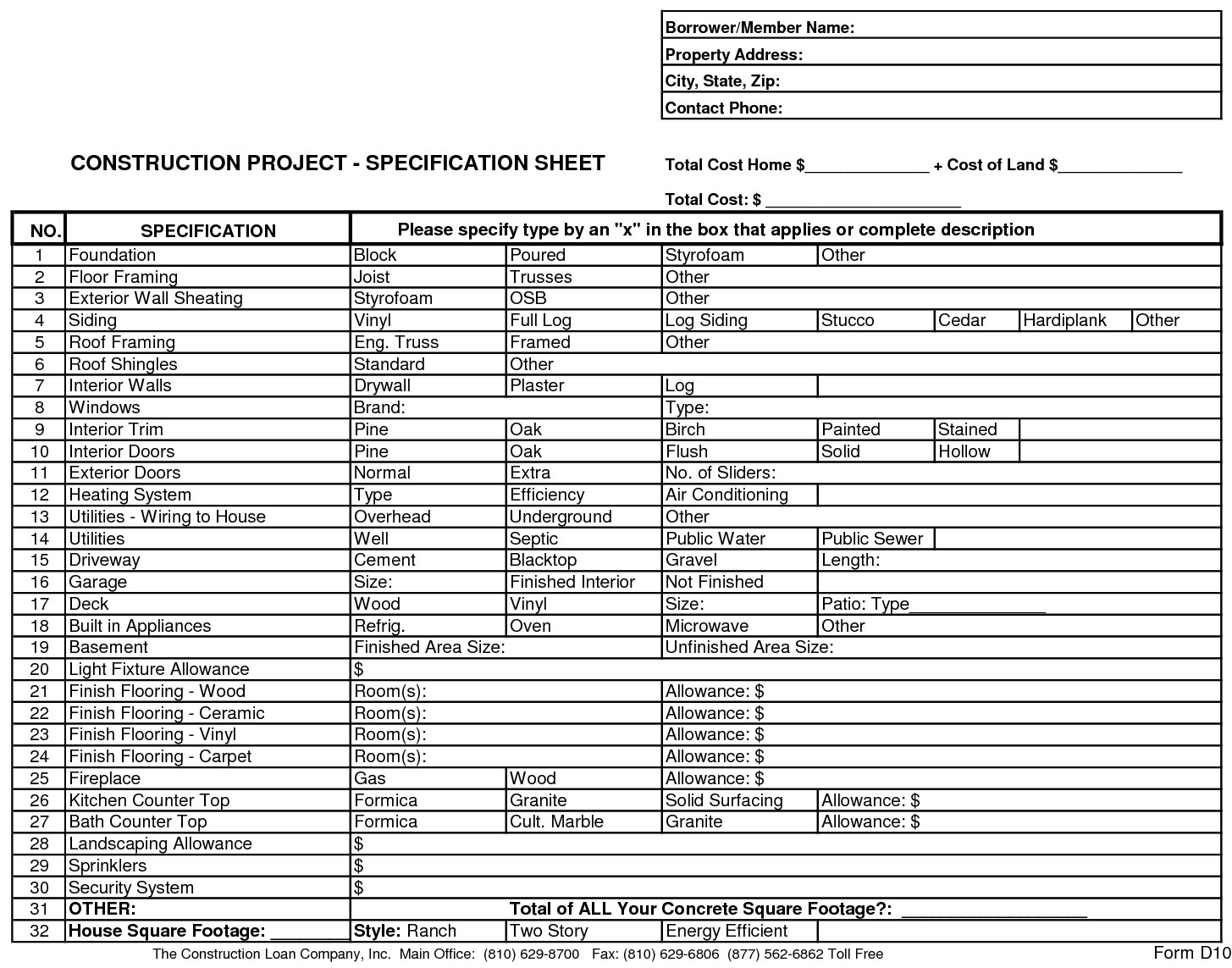 Free Construction Bid Proposal Template from www.quantity-takeoff.com