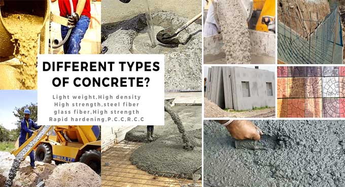15 Types of Concrete in Construction you should not forget