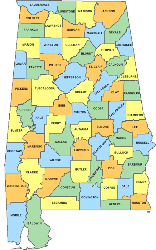 Alabama Counties