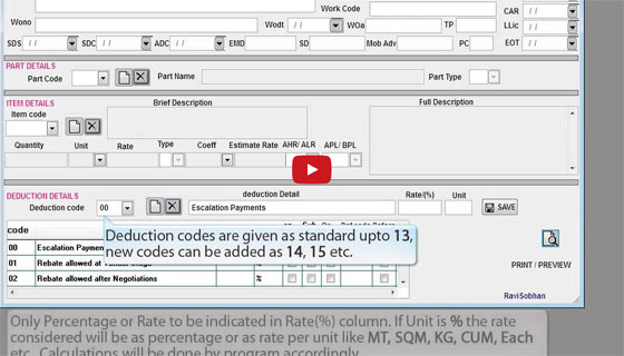 Civil Engineering Billing Software