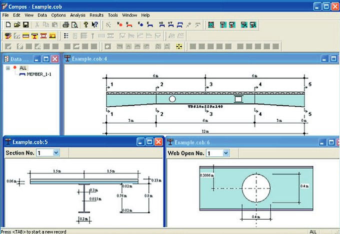 Compos – A powerful software for structural analysis