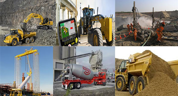 Construction Equipments and their various usages