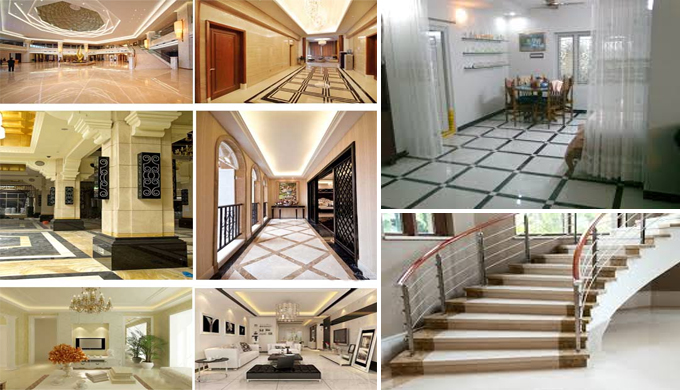 Categories, specification and tests of Marble Flooring