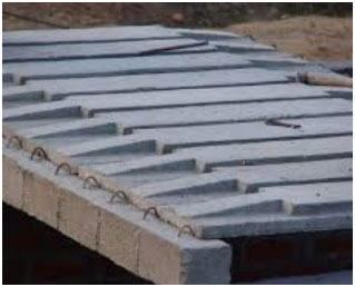 Precast joist roof