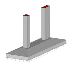 Combined footings