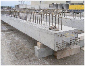 Prestressed beams