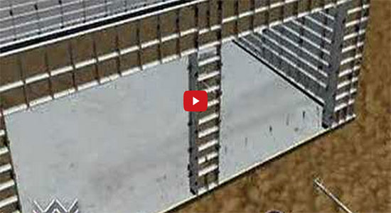 Concrete Forms Construction of Reinforced Concrete Walls